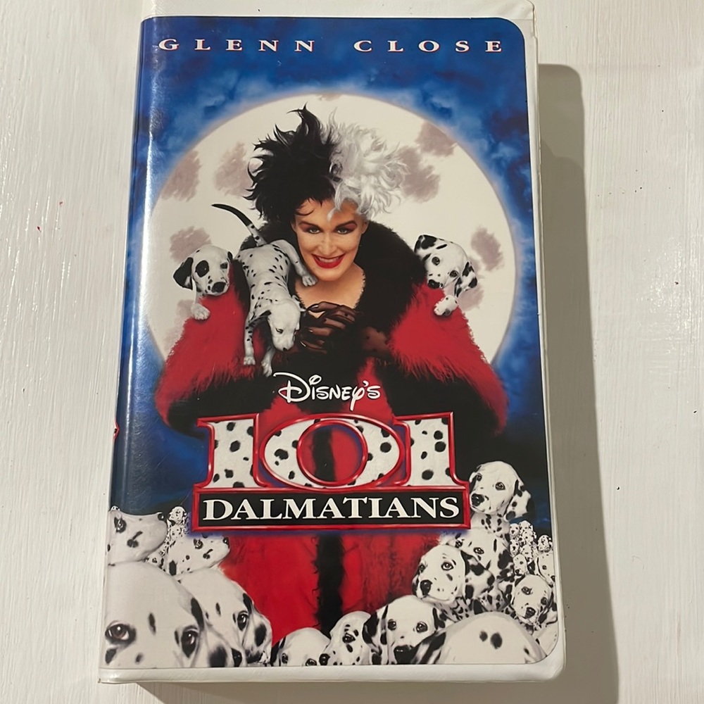 🌟2x Host Pick🌟Disney 101 Dalmatians VHS
